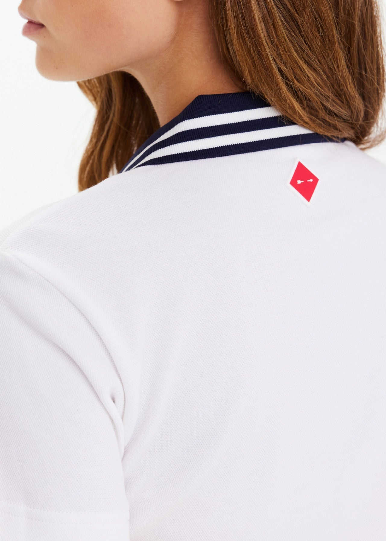 THE UPSIDE RENSHAW LUMA ZIP COLLARED POLO