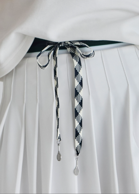THE UPSIDE LAVER CADIZ PLEATED SKIRT