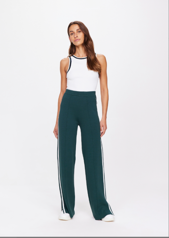 THE UPSIDE LES BORDER FREYA KNIT PANT