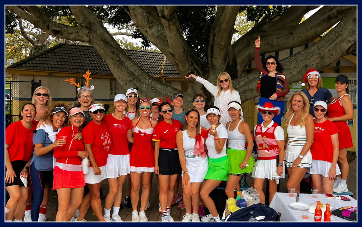 Queens of Aces Christmas Tennis Party & Tournament